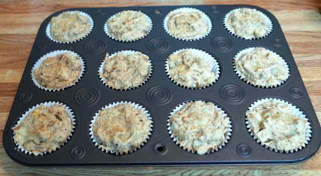 muffins pre-baking